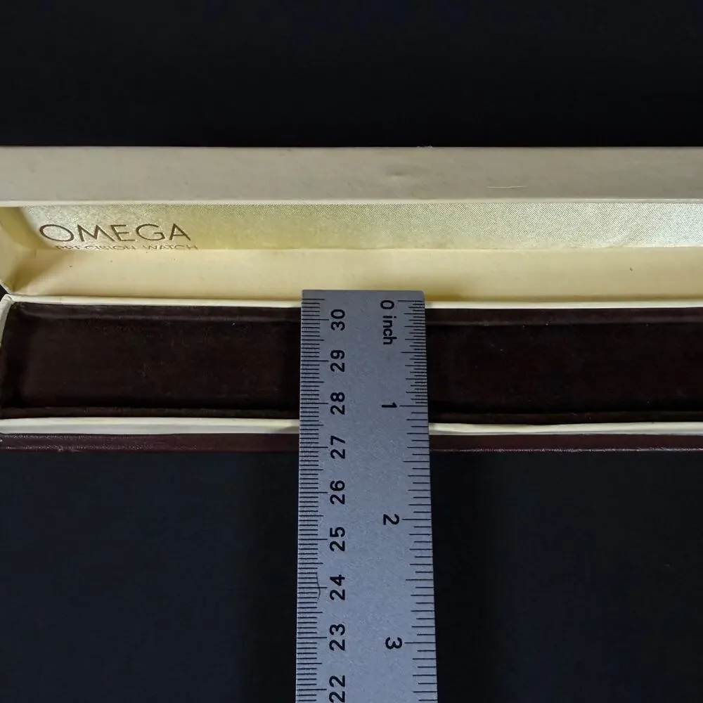 OMEGA “Precision Watch” Presentation Box Vintage original ONLY BOX